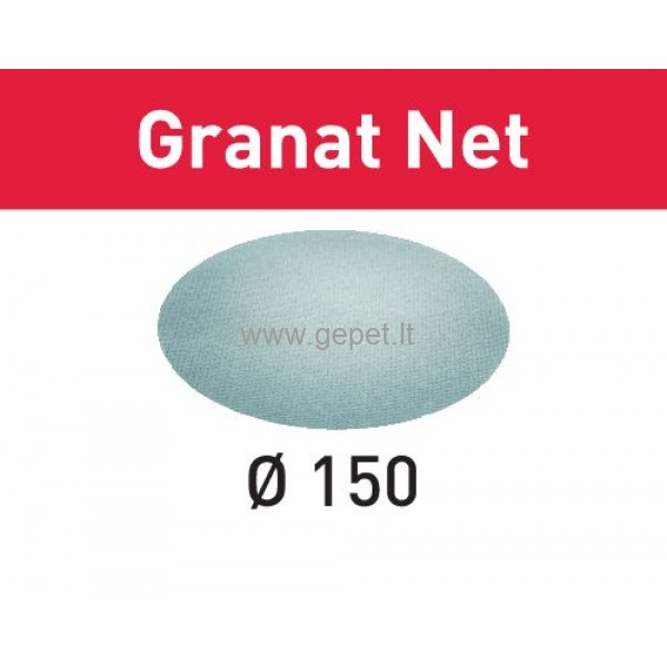Šlifavimo tinklelis  FESTOOL STF D150 Granat NET