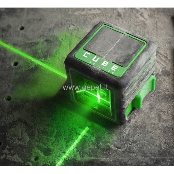 Lazerinis nivelyras ADA CUBE 3D GREEN Professional А00545