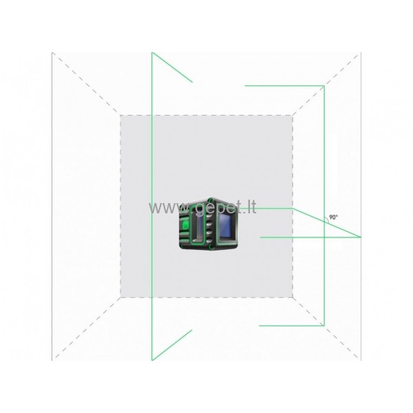 Lazerinis nivelyras ADA CUBE 3D GREEN Professional А00545