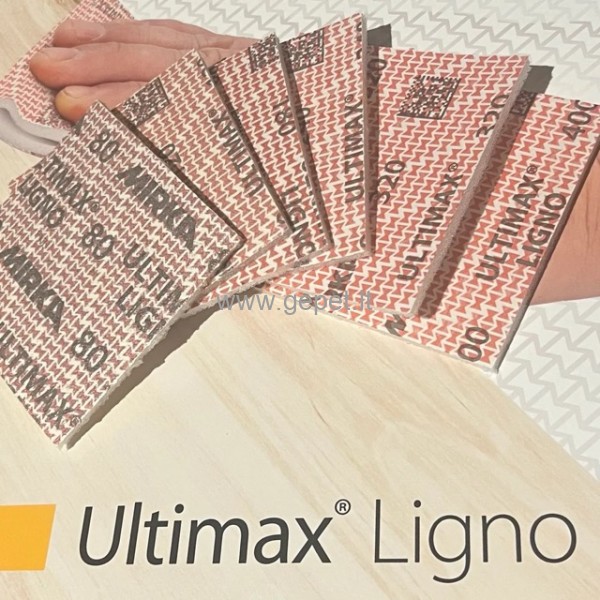 Plėšomas šlifavimo popierius ULTIMAX LIGNO Soft 115 x 125 mm MIRKA UL127063
