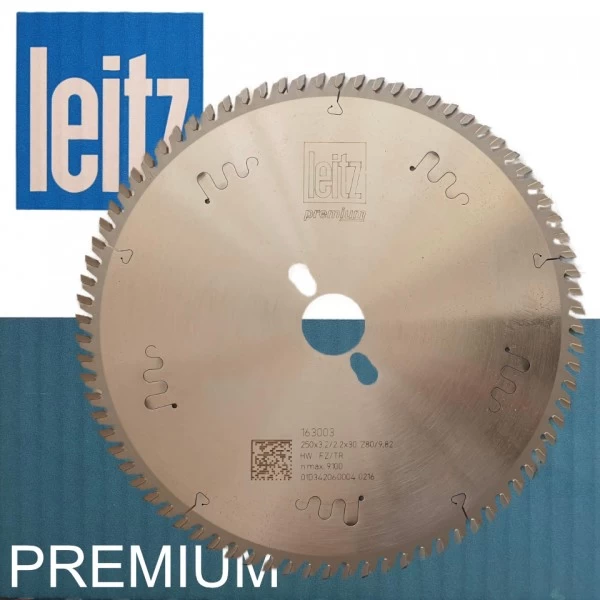 Pjovimo diskas Premium HW:250x3.2x30,Z80,FZ/TR LEITZ 163003