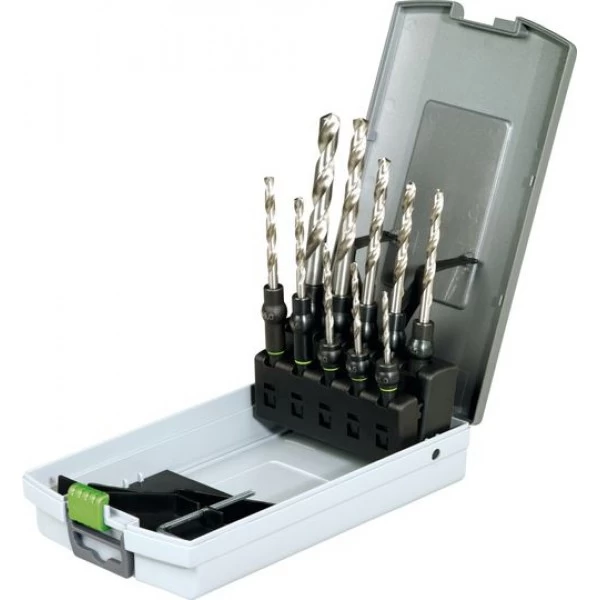 Grąžtų rinkinys HSS D3-10 CE/10 FESTOOL 495128