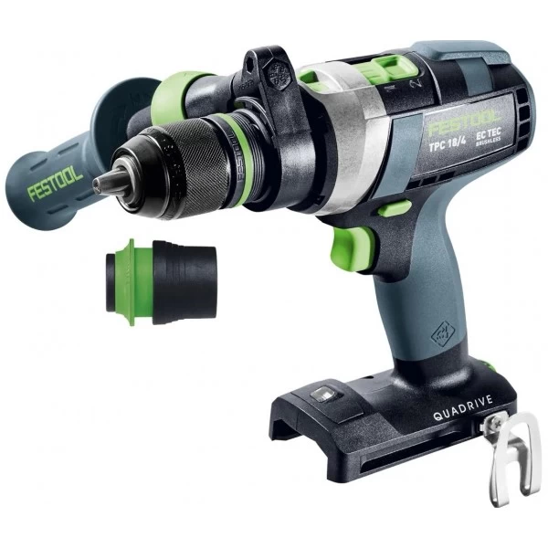 Akumuliatorinis smūginis gręžtuvas QUADRIVE TPC 18/4 Basic-Set/XL FESTOOL 578832