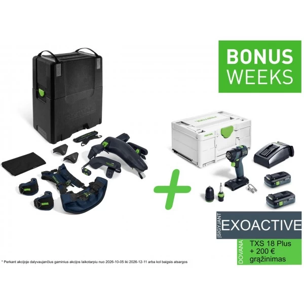 Egzoskeletas ExoActive EXO 18-Basic  FESTOOL 578031