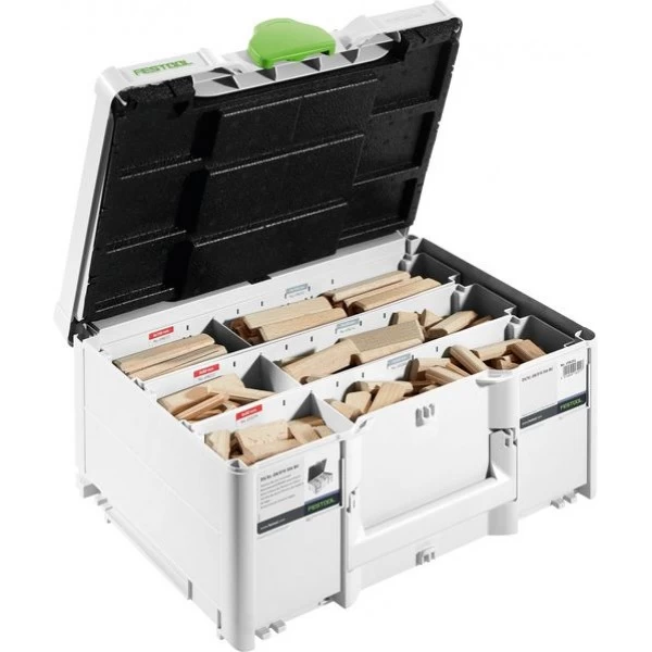 DOMINO XL buko medienos kaiščių rinkinys DS/XL D8/D10 306x BU FESTOOL 576791