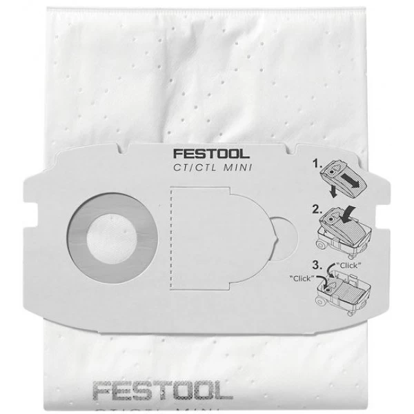Filtro maišai SC FIS-CT MINI/5 SELFCLEAN FESTOOL 498410