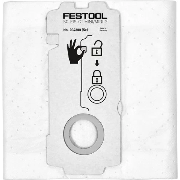 Filtro maišai SC-FIS-CT MINI/MIDI-2/5 SELFCLEAN FESTOOL 204308