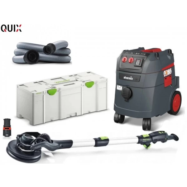 Glaisto šlifuoklio komplektas FESTOOL PLANEX LHS 2 225/ iPulse L-1635 STARMIX