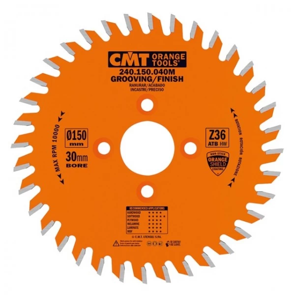 Pjovimo diskas CMT 150x30x4 Z36 240.150.040M
