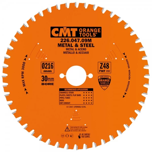Pjovimo diskas CMT 216x30x2,2 Z48 226.047.09M