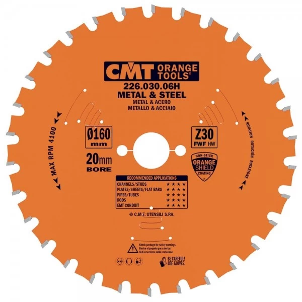 Pjovimo diskas CMT 160x20x2,0 Z30 226.030.06H