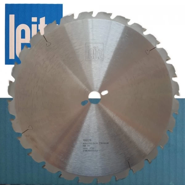 Pjovimo diskas HW:400x3,8x30 Z28 TR LEITZ 166026