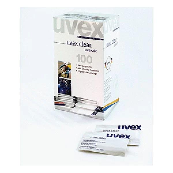 Linzių valymo servetelės UVEX 99630003